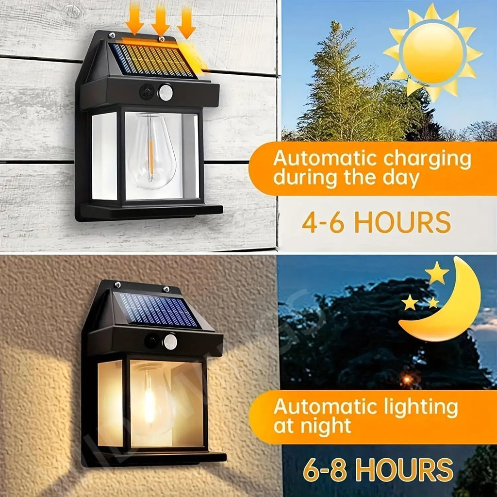 Solar Wall Light Motion Sensor