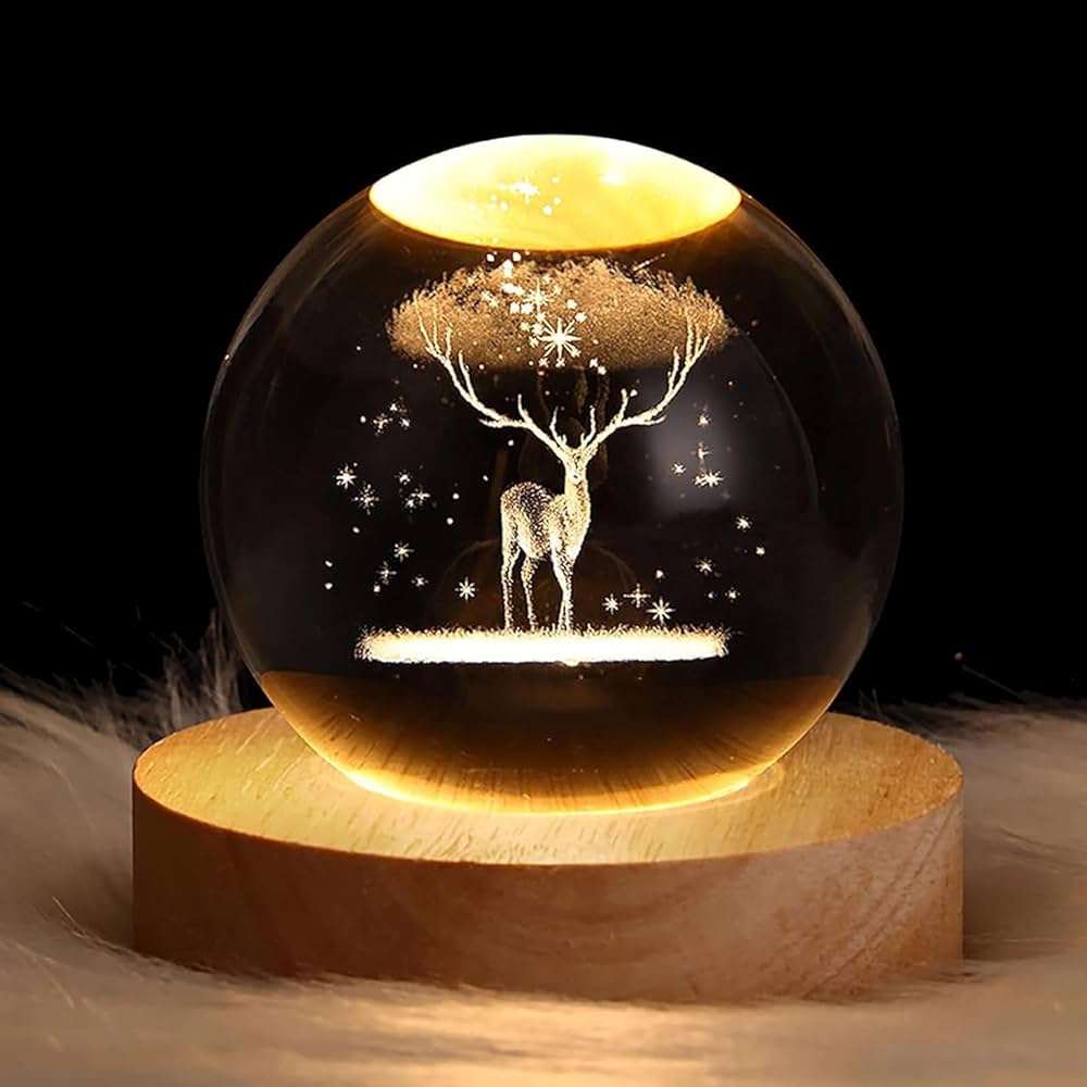 3D Crystal Ball Light