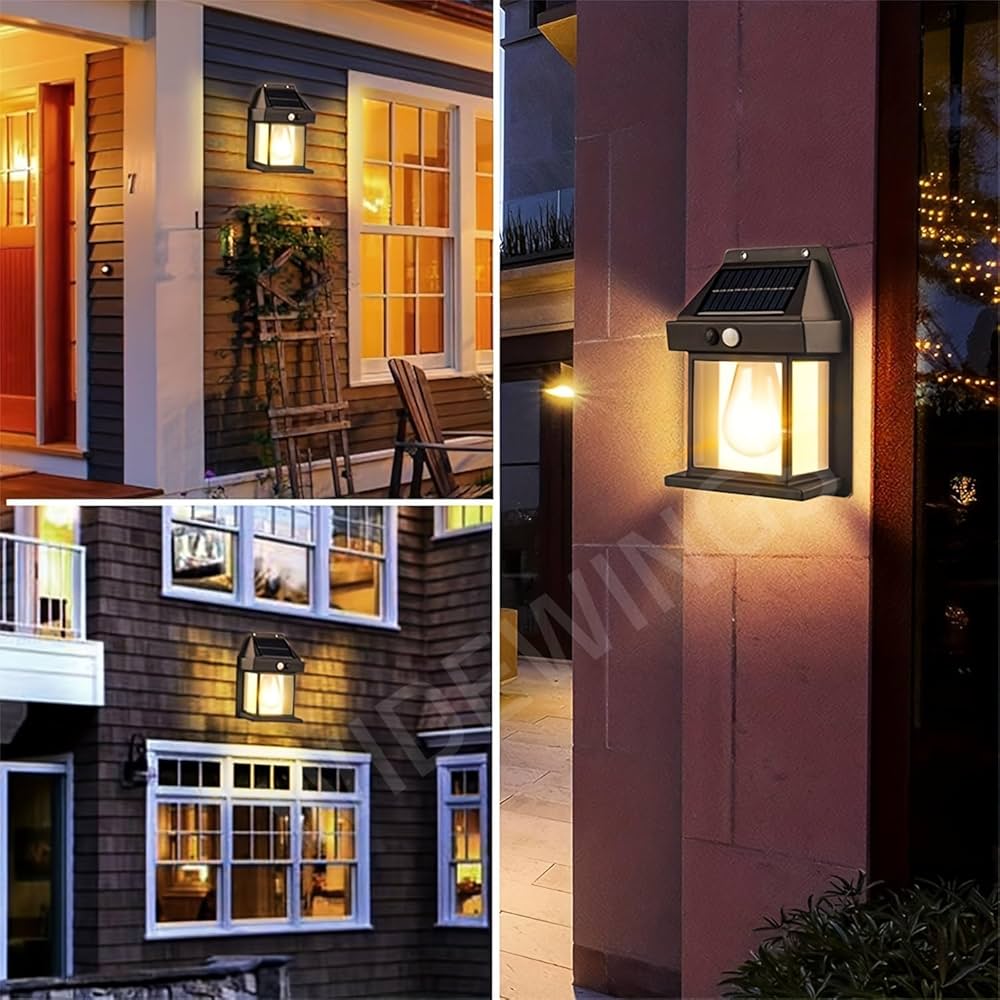 Solar Wall Light Motion Sensor