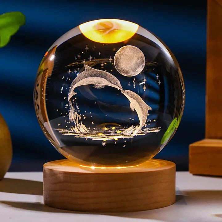 3D Crystal Ball Light